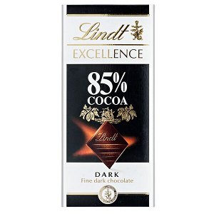 Шоколад LINDT EXCELLENCE 85% COCOA 100 г 1уп.х 20шт.