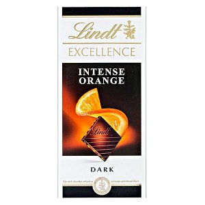 Шоколад LINDT EXCELLENCE INTENSE ORANGE 100 г .
