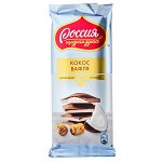 шоколад Россия Молочный и Белый Кокос Вафля 82 г