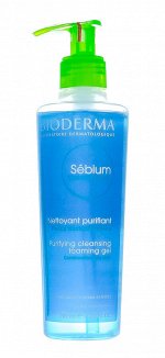 Биодерма Очищающий гель Себиум, 200 мл (Bioderma, Sebium)