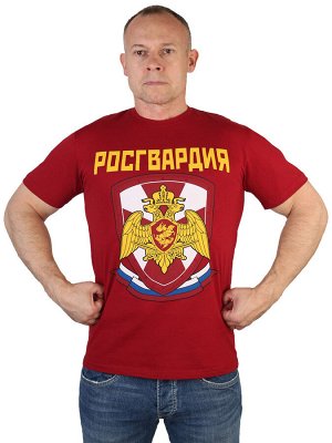 Футболка Краповая стильная футболка Росгвардия – по уставу и по стилю №90А