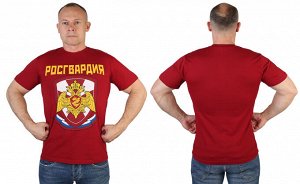 Футболка Краповая стильная футболка Росгвардия – по уставу и по стилю №90А