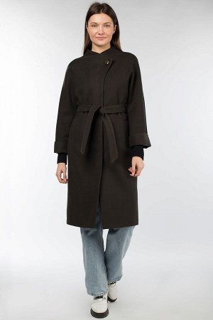 01-10260 Пальто женское демисезонное (пояс)