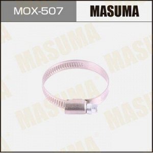 Хомут червячный MASUMA, 32-50mm / H-9mm (нержавеющая сталь) (уп10) MOX-507