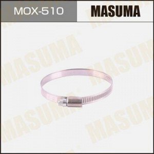 Хомут червячный MASUMA, 60-80mm / H-9mm (нержавеющая сталь) (уп10)