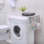 Чехол для бытовой техники с кармашками 128?54,6 см, PEVA, цвет МИКС