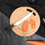 2447 FISSMAN Нож Гастрономический КRONUNG 20см (X50CrMoV15 сталь)