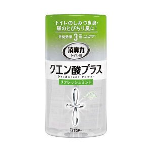 Жидкий ароматизатор для туалета "SHOSHU RIKI" «Мята» (экстра-формула с лимонной кислотой)  400 мл / 18