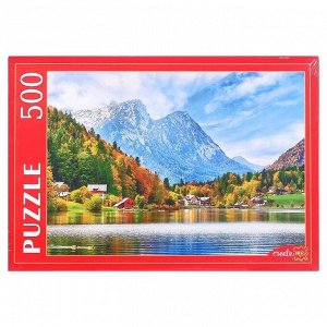 Пазлы 500 элементов «Австрия. Озеро Грундльзе»