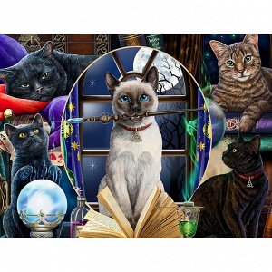 3D Пазл коллаж 500 элементов «Магия кошек», 6+