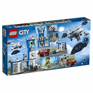 Конструктор Lego «Воздушная полиция: Авиабаза», 529 деталей