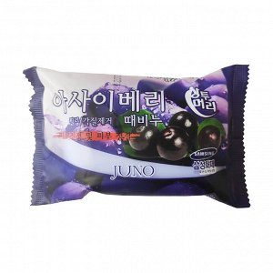 Косметическое мыло пилинг JUNO Sangtumeori (ягода Асаи) 150г