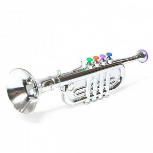 Игрушка музыкальная «Труба», цвета МИКС