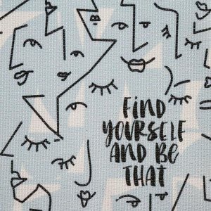Салфетка на стол "Find yourself"
