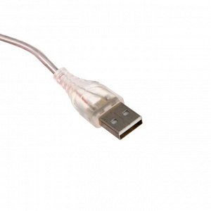 Светодиодная лента для растений Luazon Lighting, 1м, 60SMD5050/м, 14Вт/м, IP65, от USB 5V