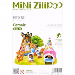 3D пазл Mini Zilipoo "Пиратский корабль"