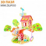 3D пазл Mini Zilipoo &quot;Лесной домик 4&quot;