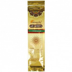 Aromatika AceScent Masala благовония Cedarwood КЕДР, 20 палочек в уп