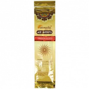 Aromatika AceScent Masala благовония Dragon Blood КРОВЬ ДРАКОНА, 20 палочек в уп