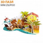 3D пазл Mini Zilipoo &quot;Рыбацкая Пристань&quot;