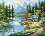 Картина по номерам