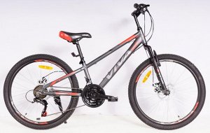 VIVA RIDER MTB 24" (M) FS 21SP RA-25-243 (черно/красный)