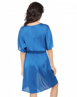 Платье пляжное жен. (194150) синий
