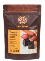 Тёмный шоколад с клубникой 60 % какао (Венесуэла)