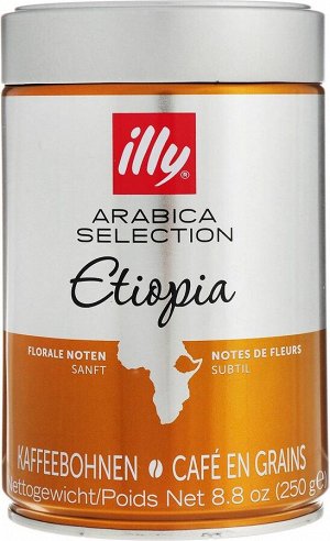 Кофе в зернах ILLY Эфиопия, 250г