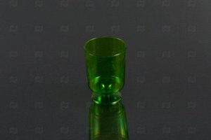 Бокал для вина (0,2) Кристалл зеленый (10 шт.)