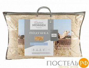 Подушка стеганая Premium "Desert" тик 100% хлопок 50х70 см (средняя)