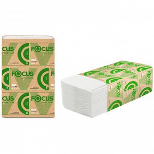Полотенца бумажные Hayat FOCUS V-слож (1сл (200л) Eco 5083743