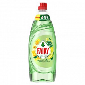 Средство для мытья посуды FAIRY Pure & Clean Бергамот и Имбирь 650мл