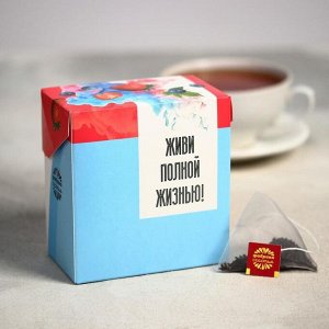 Чай чёрный «Добавь вкуса», лесные ягоды, 20 пирамидок