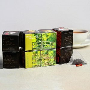 Чай чёрный «Картина», лесные ягоды, 24 пирамидки