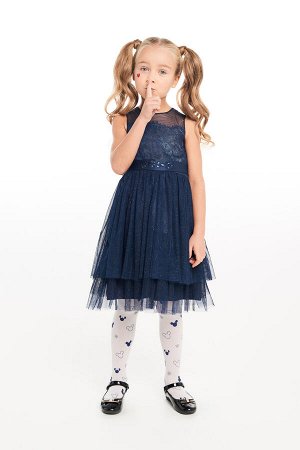0921106020 (темно-синий) Платье детское для девочек Jasper темно-синий