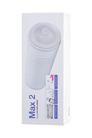 Белый мастурбатор Lovense Max 2