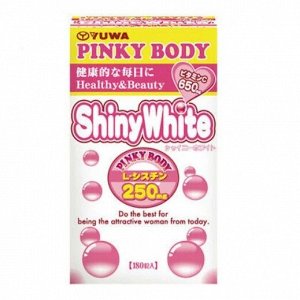 005692 "Yuwa" Биологически активная добавка к пище "Шайни уайт Пинки Боди" 250 мг (180 таблеток)