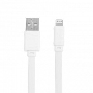 Кабель Hoco X5, Lightning - USB, 1 А, 1 м, белый