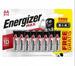 Батарейка ENERGIZER ENR MAX AA/LR6 FSB12 12шт.