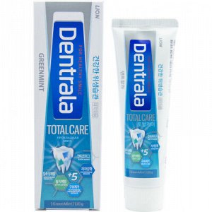 LION Антибактериальная зубная паста для профилактики против образования зубного камня «Dentrala Tartar», 120 гр