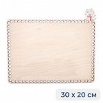 Донышко для вязания / Прямоугольник / 30*20 см