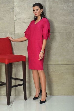 Платье Платье Galean Style 788 
Состав ткани: Вискоза-30%; ПЭ-70%; 
Рост: 164 см.

Длина изделия/рукав: 96/48