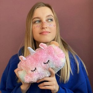 Kocмeтичka плюшeвaя Unicorn magic, 18х10х10