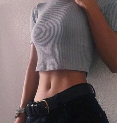 Девушки в топах Эстетика спортивных