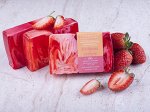 L&#039;COSMETICS мыло косметическое ручной работы &quot;Клубника в йогурте&quot;   100ГР