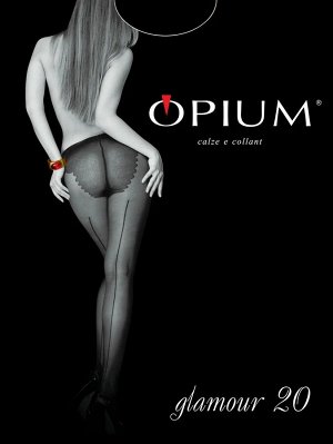 Колготки Женские Opium Glamour 20  nero
