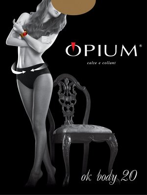 Колготки Женские Opium Ok Body 20  bronzo