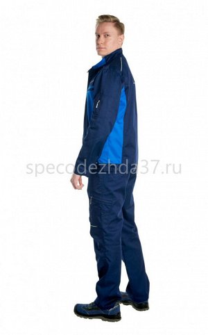 Куртка рабочая "Сигма" цв.т.синий/синий тк.милан