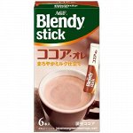 Какао в stick-пакетиках Blendy , 6p